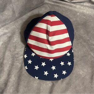 New Flag Patriotic Independence Day Hat Blue Strapback Stars Stripes American